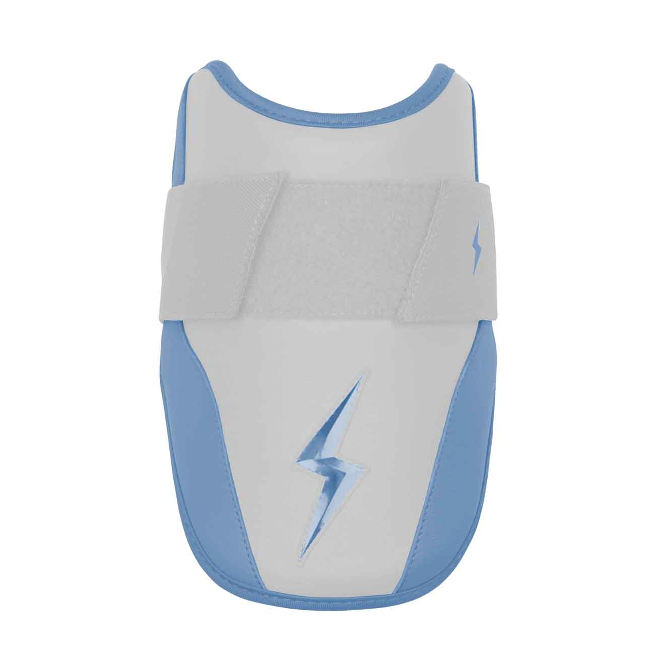 Bruce Bolt Chrome Series 6" Elbow Guard-Youth Baby Blue