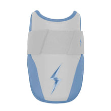 Bruce Bolt Chrome Series 6" Elbow Guard-Youth Baby Blue