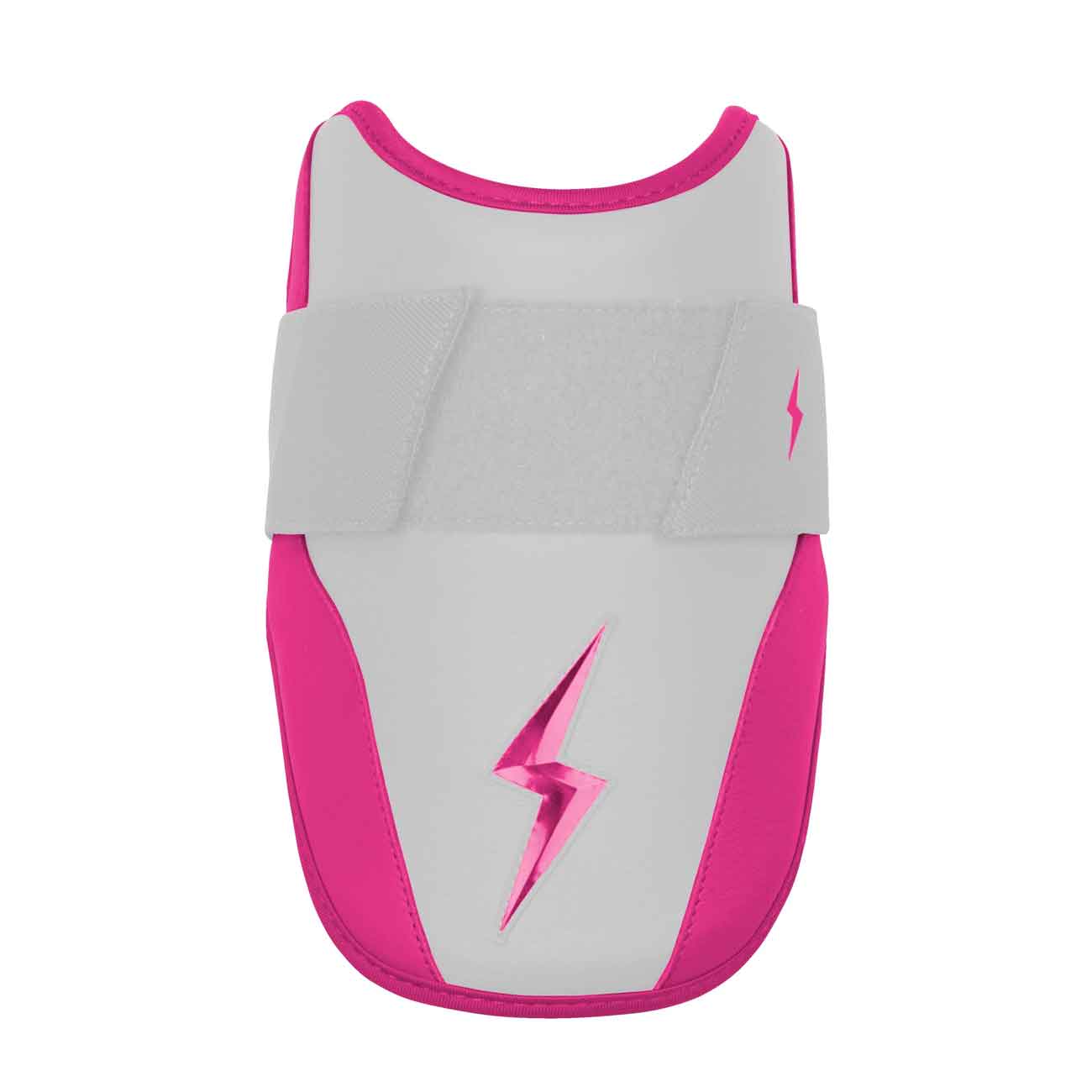 Bruce Bolt Chrome Series 6" Elbow Guard-Youth Pink