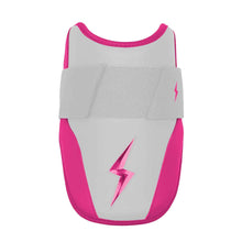 Bruce Bolt Chrome Series 6" Elbow Guard-Youth Pink