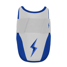 Bruce Bolt Chrome Series 6" Elbow Guard-Youth Royal Blue