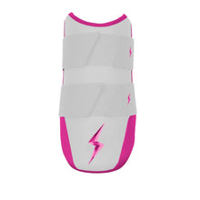 Bruce Bolt Chrome Series 9" Elbow Guard-Adult Pink