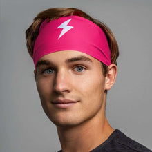 Bruce Bolt Performance Wide Headband Pink