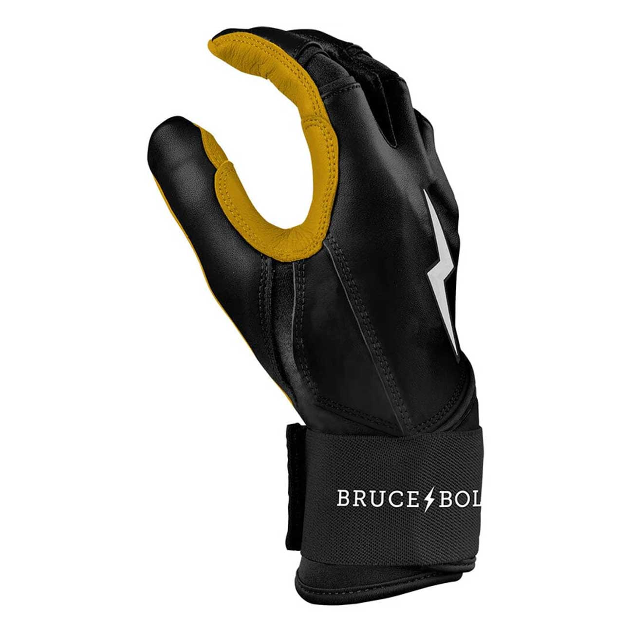 Bruce Bolt Original Series Long Cuff Batting Gloves-Youth