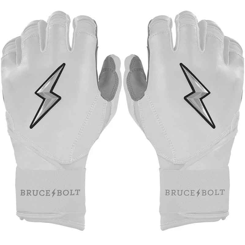 Bruce Bolt Chrome Series Long Cuff Batting Gloves-Womens