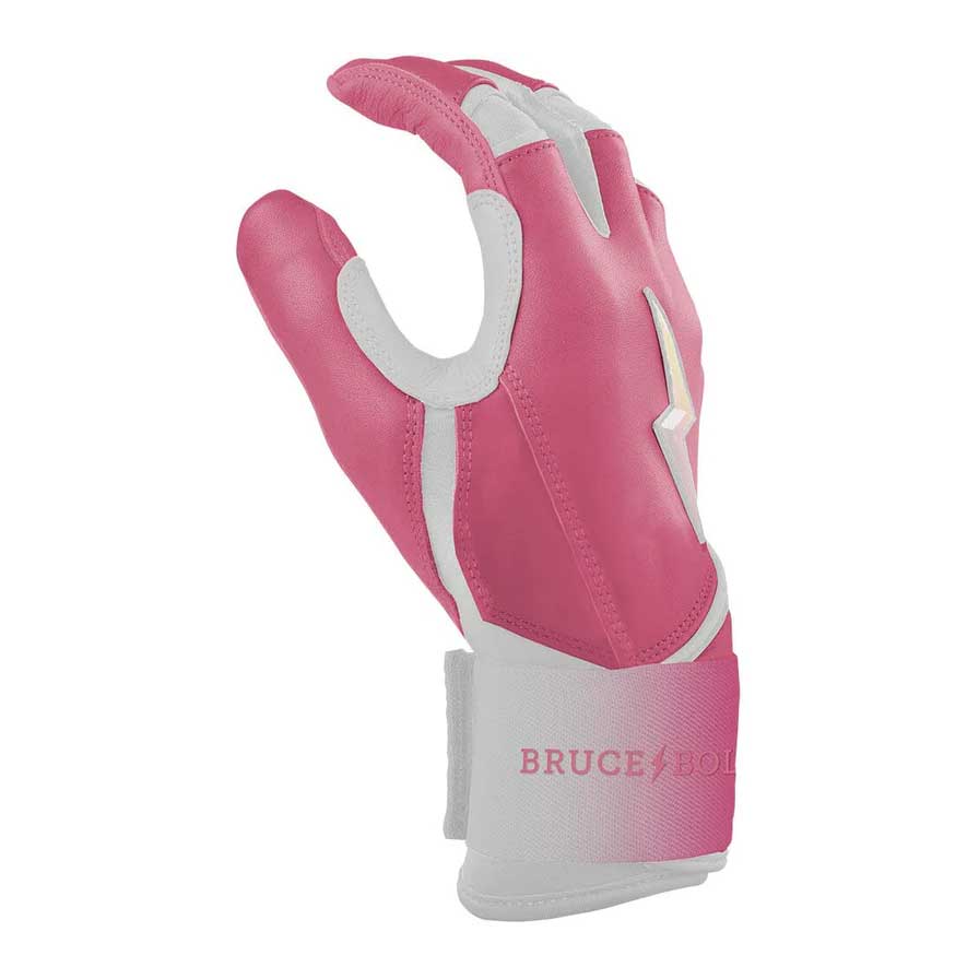 Bruce Bolt Creator Series Long Cuff Batting Gloves-Adult