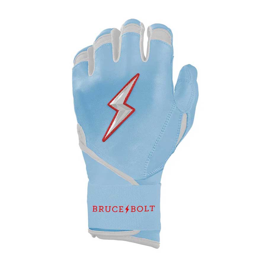 Bruce Bolt Signature Series Short Cuff Batting Gloves-Adult