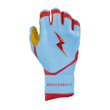 Bruce Bolt Signature Series Short Cuff Batting Gloves-Adult