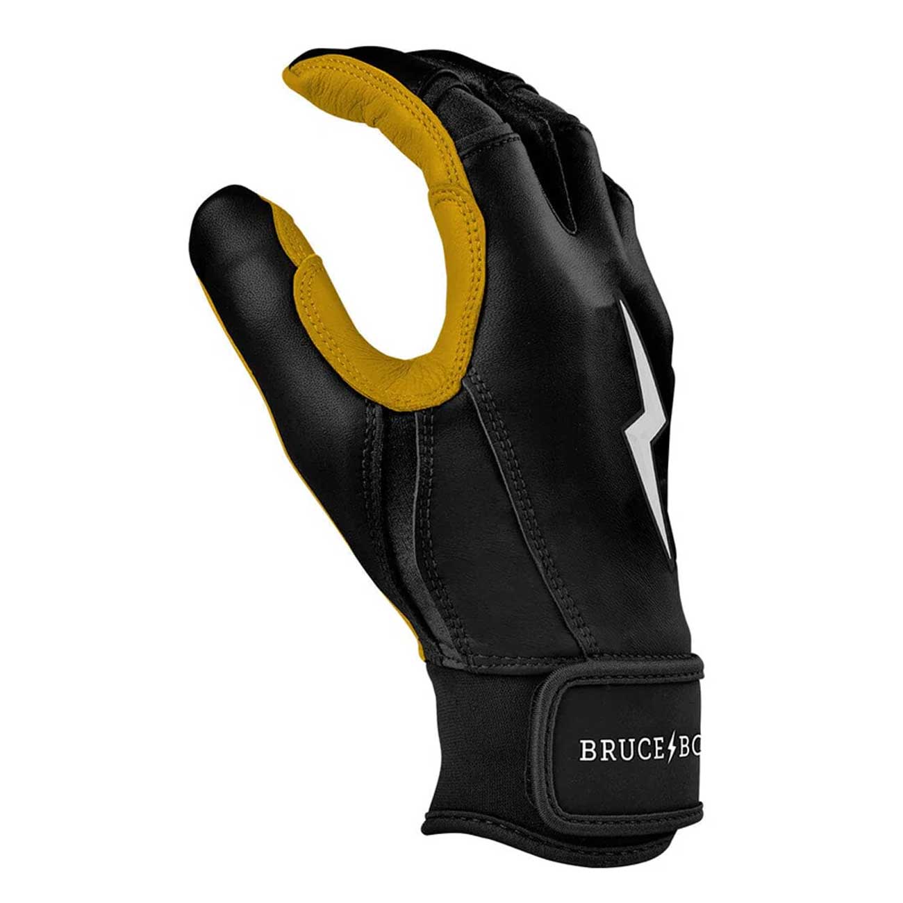 Bruce Bolt Original Series Short Cuff Batting Gloves-Youth