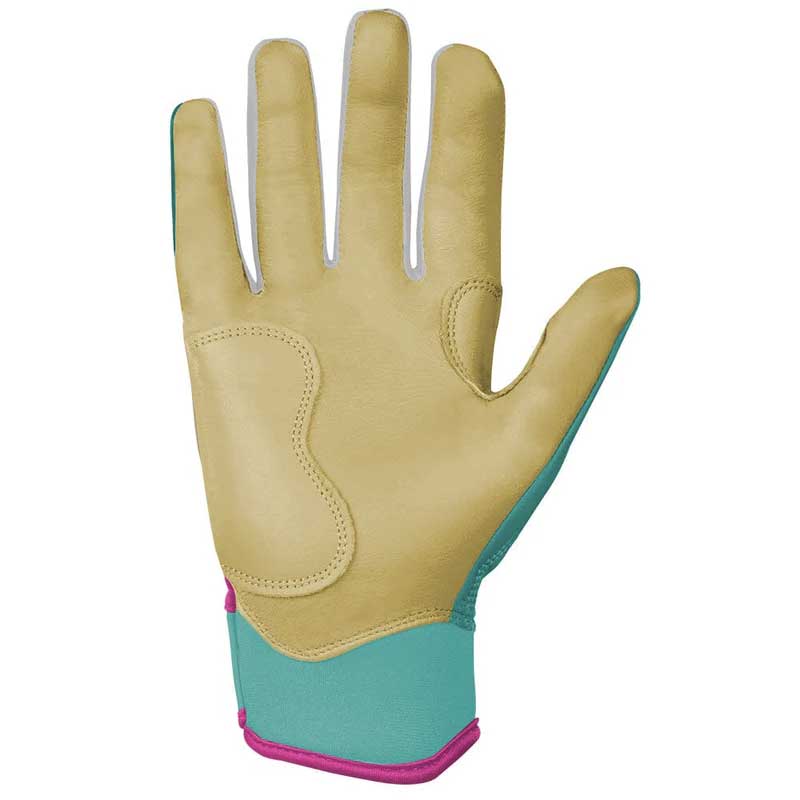 Bruce Bolt Signature Series Short Cuff Batting Gloves-Womens