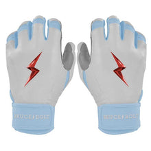 Bruce Bolt Signature Series Short Cuff Batting Gloves-Youth Happ White Youth Small