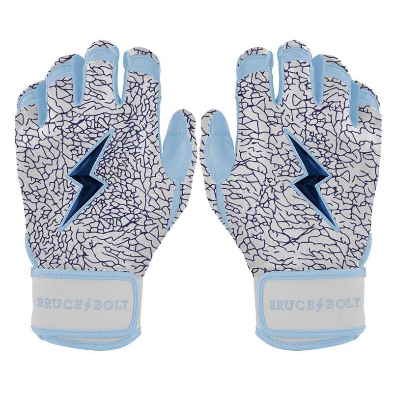 Bruce Bolt Signature Series Short Cuff Batting Gloves-Youth Elephant Youth Small