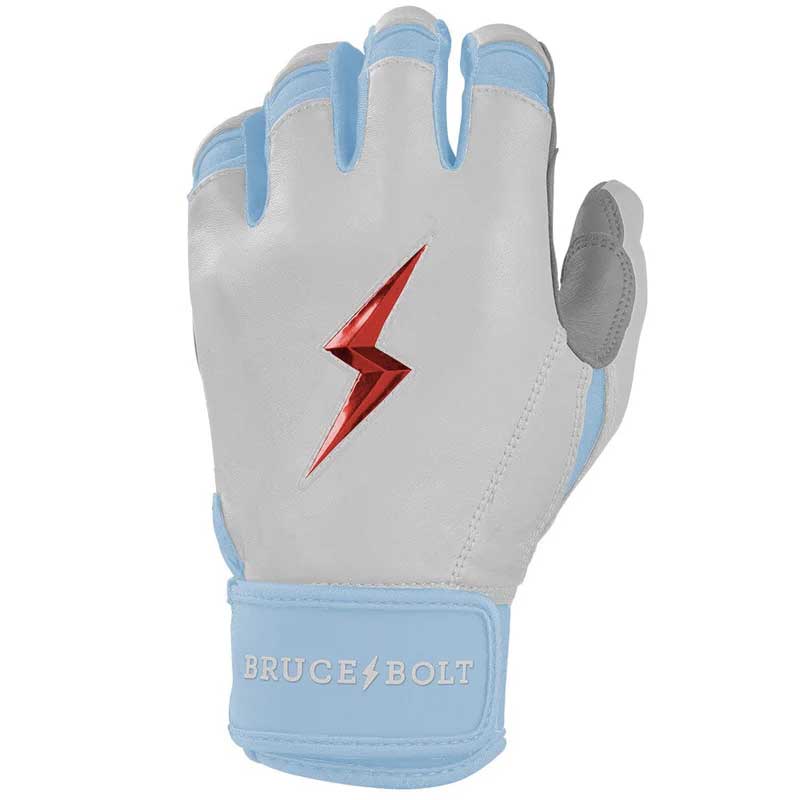 Bruce Bolt Signature Series Short Cuff Batting Gloves-Youth