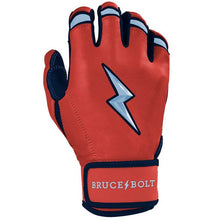Bruce Bolt Signature Series Short Cuff Batting Gloves-Youth