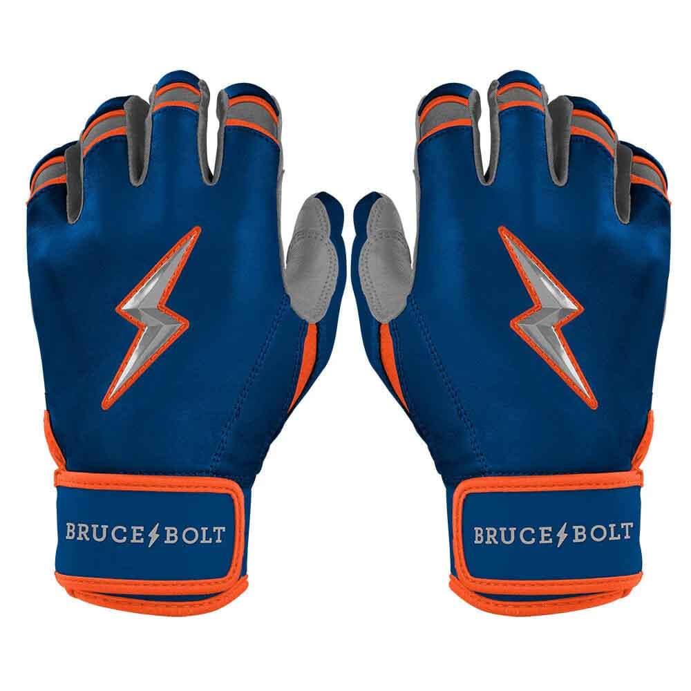 Bruce Bolt Signature Series Short Cuff Batting Gloves-Adult