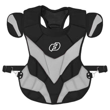 Force3 Catcher Pro Chest Protector with Dupont Kevlar Adult Black/Grey