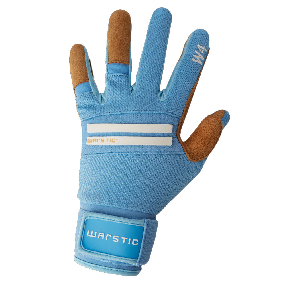 Warstic Adult Workman4 Batting Gloves Light Blue Small