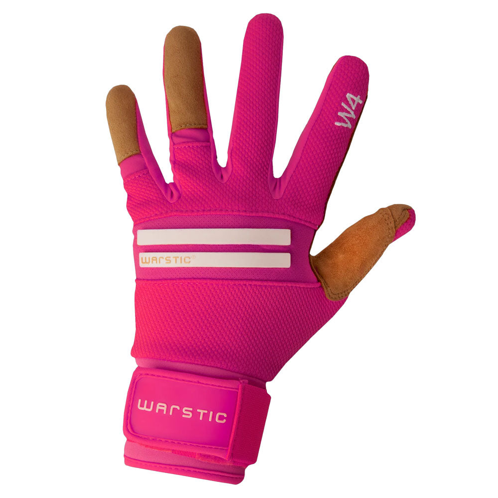 Warstic Adult Workman4 Batting Gloves Pink Small