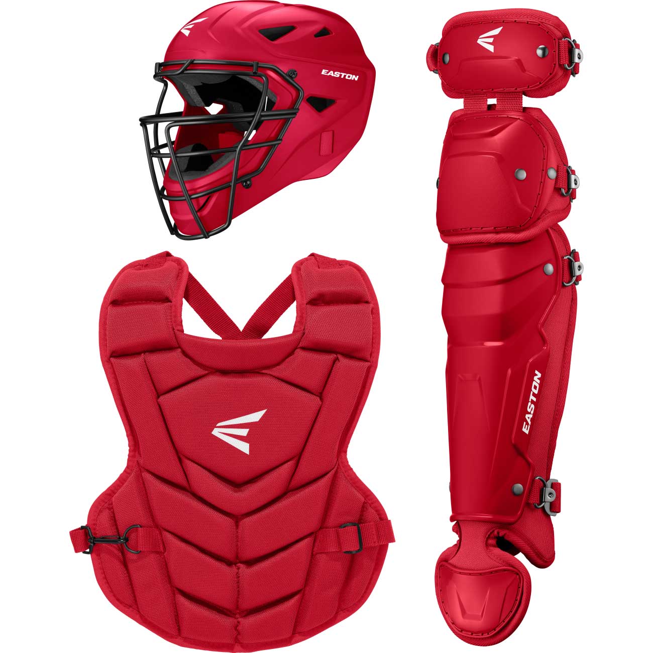 Easton Black Magic 3.0 Youth Catchers Kit Red Youth Medium