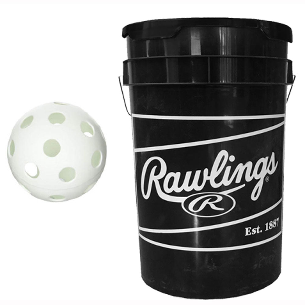 Home Run Sports Bucket & 3 dz 9" Whiffle Ball Combo