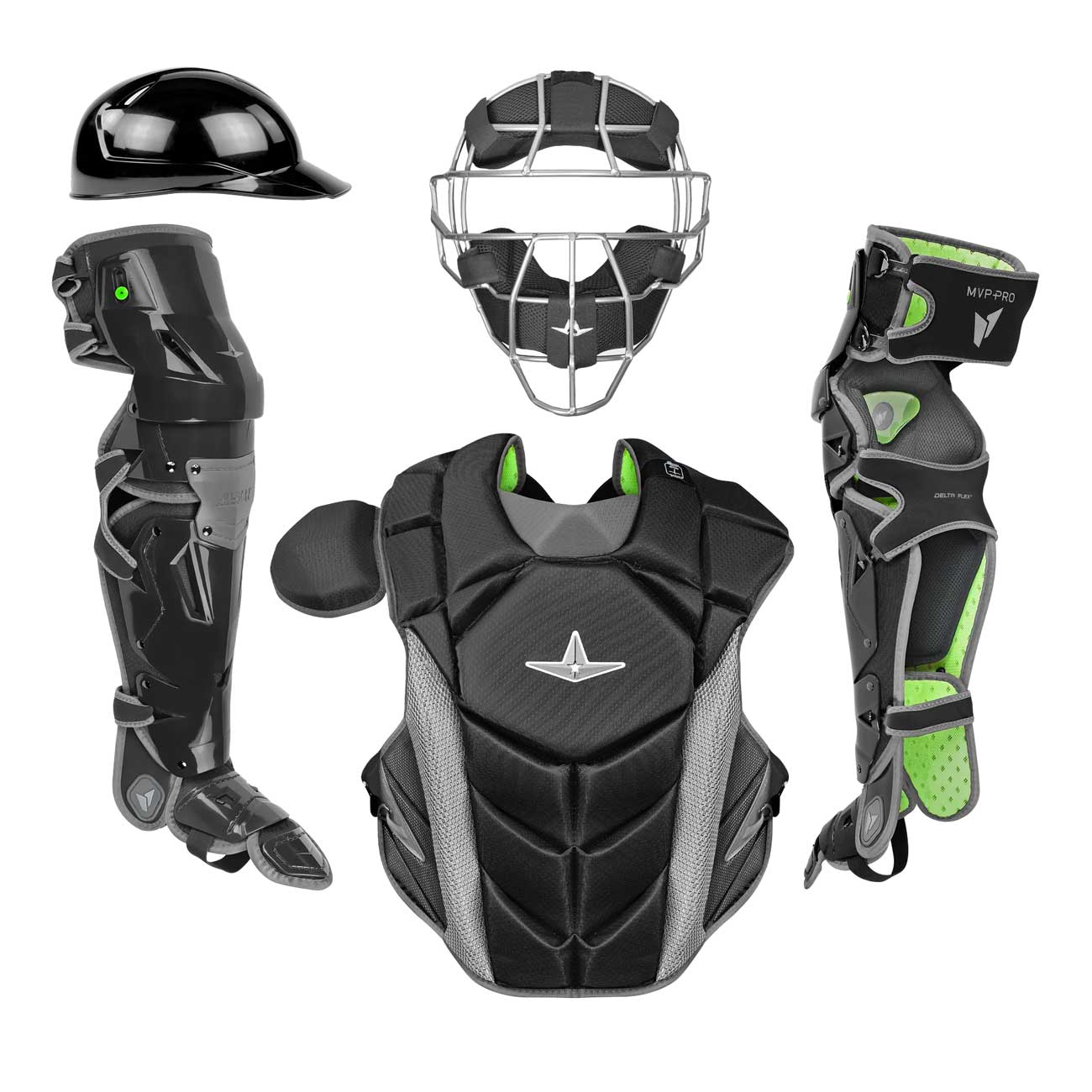 All-Star MVP Pro Adult Catching Kit w/Traditional Mask