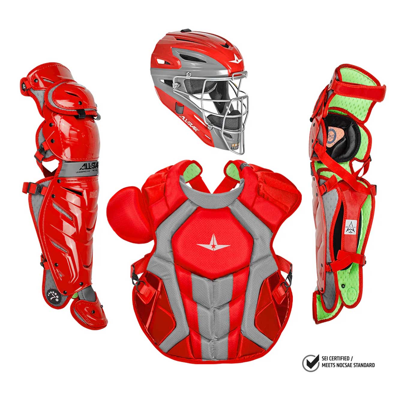 CATCHERS ① All-Star System 7 Axis Graphite Two-Tone CKCCPRO1X Catchers Set