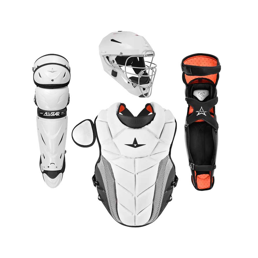 All-Star PHX Paige Halstead Fastpitch Catchers Kit Large White/Black