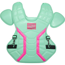 Rawlings Mach Pro Series Chest Protector Mint/Pink Medium