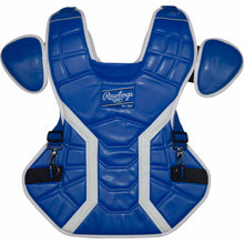 Rawlings Mach Pro Series Chest Protector Royal/White Medium