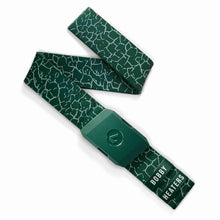 Bobby Heaters Diamond Crackle Standard Belt Green