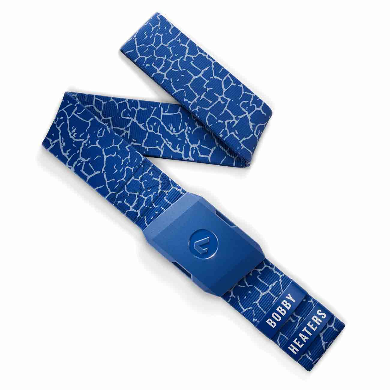 Bobby Heaters Diamond Crackle Standard Belt Royal Blue