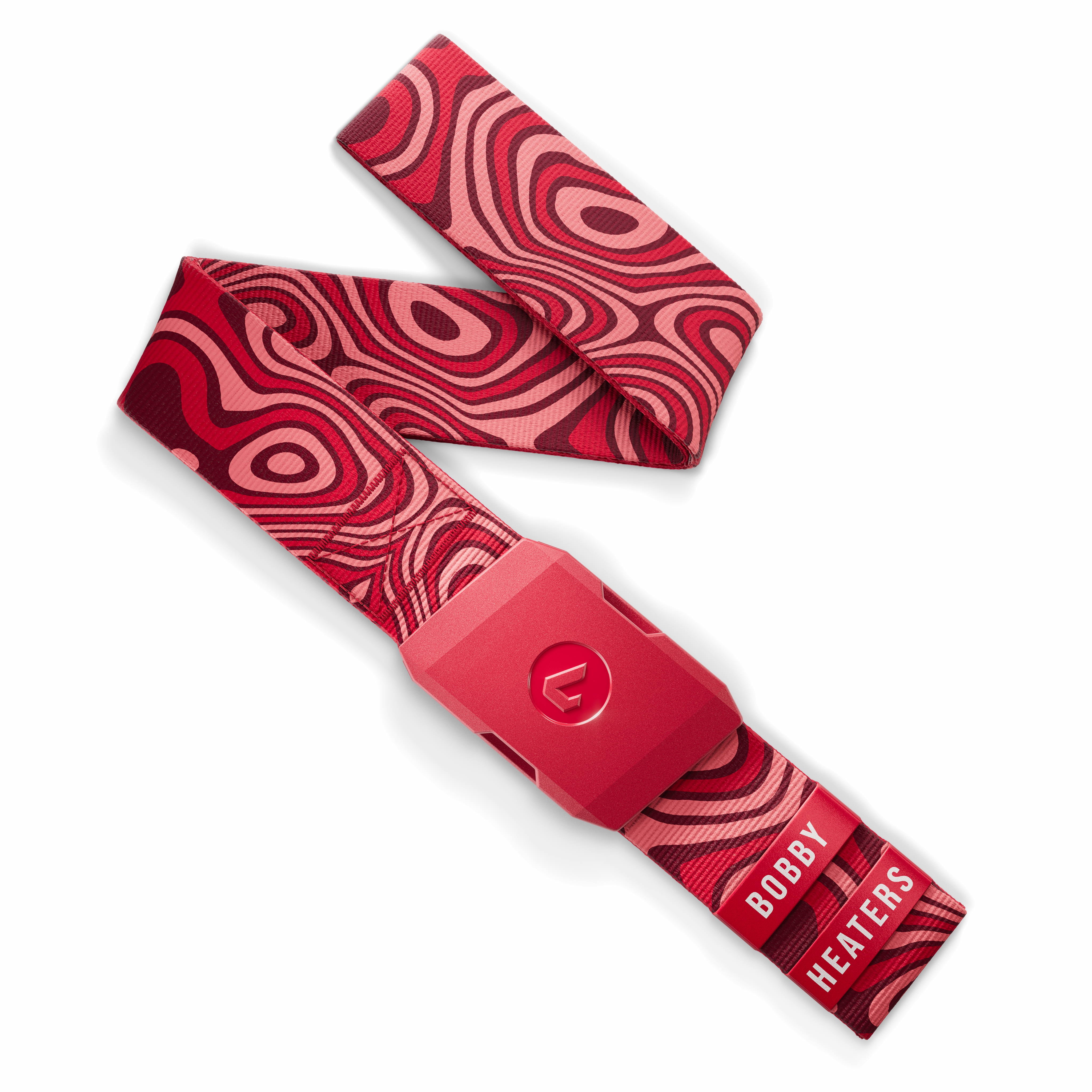 Bobby Heaters Diamond Trippy Standard Belt Red