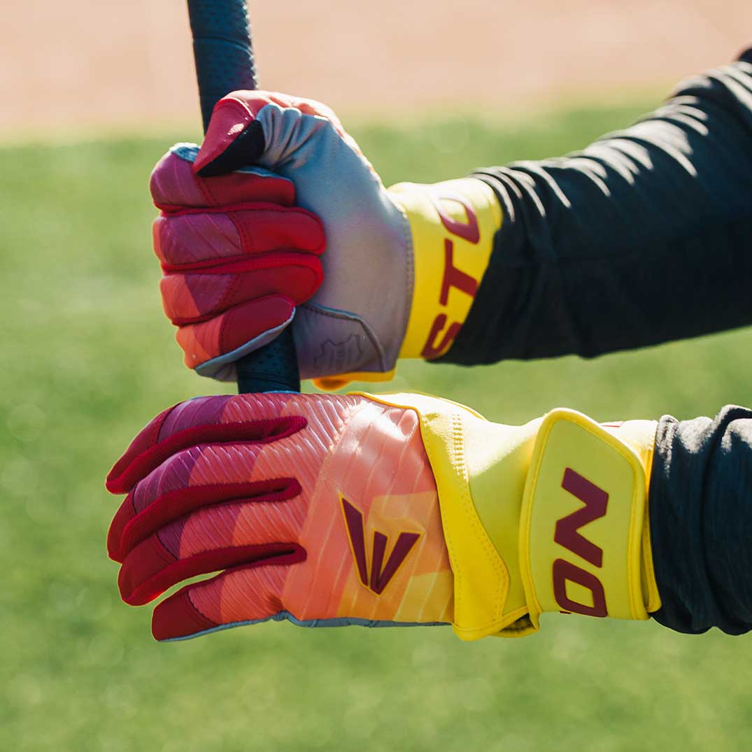 Easton Walkoff Ethos Hype Fire Adult Batting Gloves