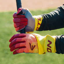 Easton Walkoff Ethos Hype Fire Youth Batting Gloves