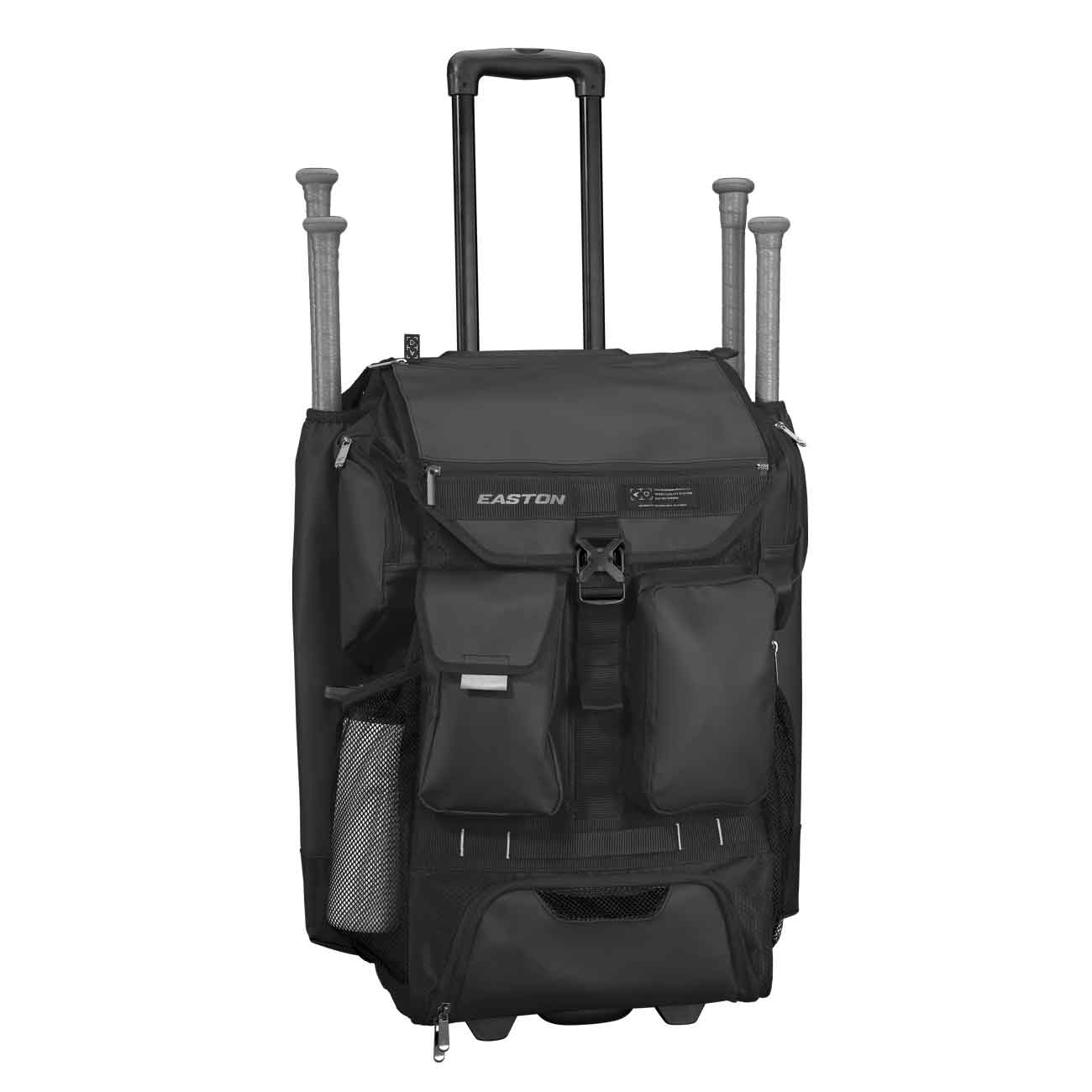 Easton Five Tool Phenom Wheeled Backpack-Black