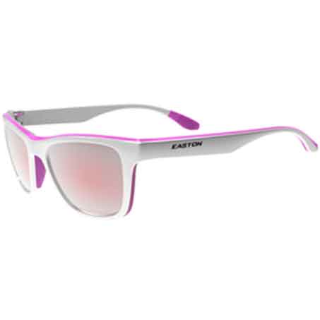 Easton White/Pink Mirror Women's Sunglasses