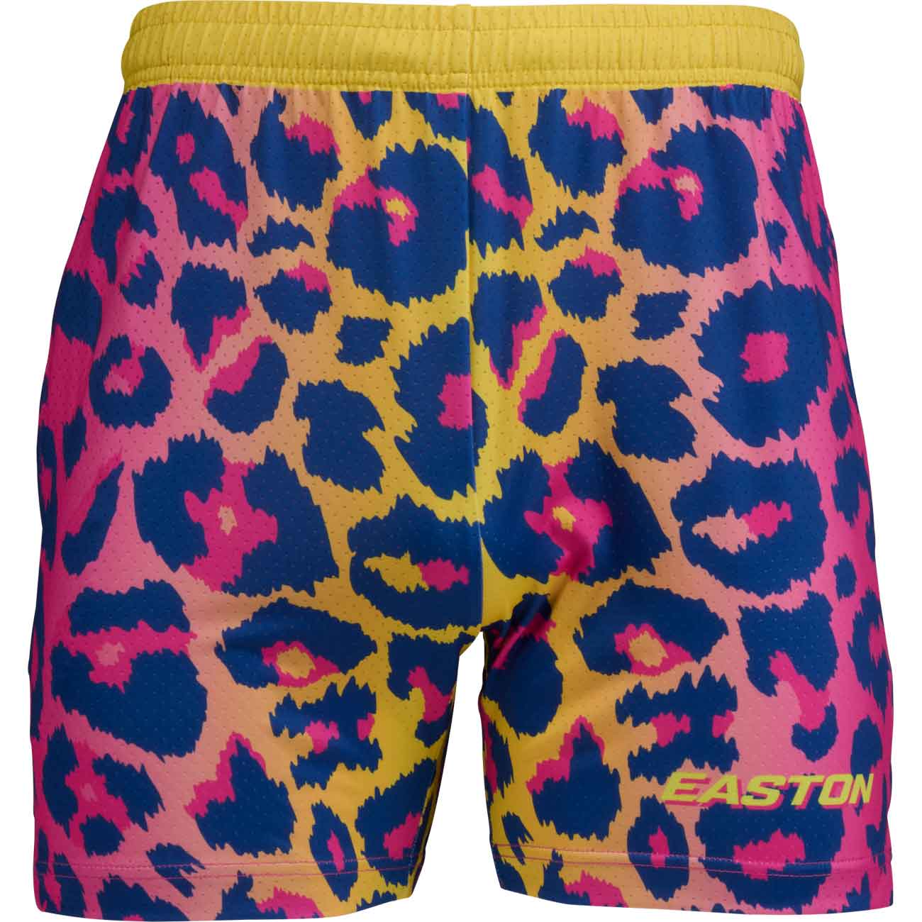 Easton Spring Break '26 Adult Shorts Yellow/Pink Small