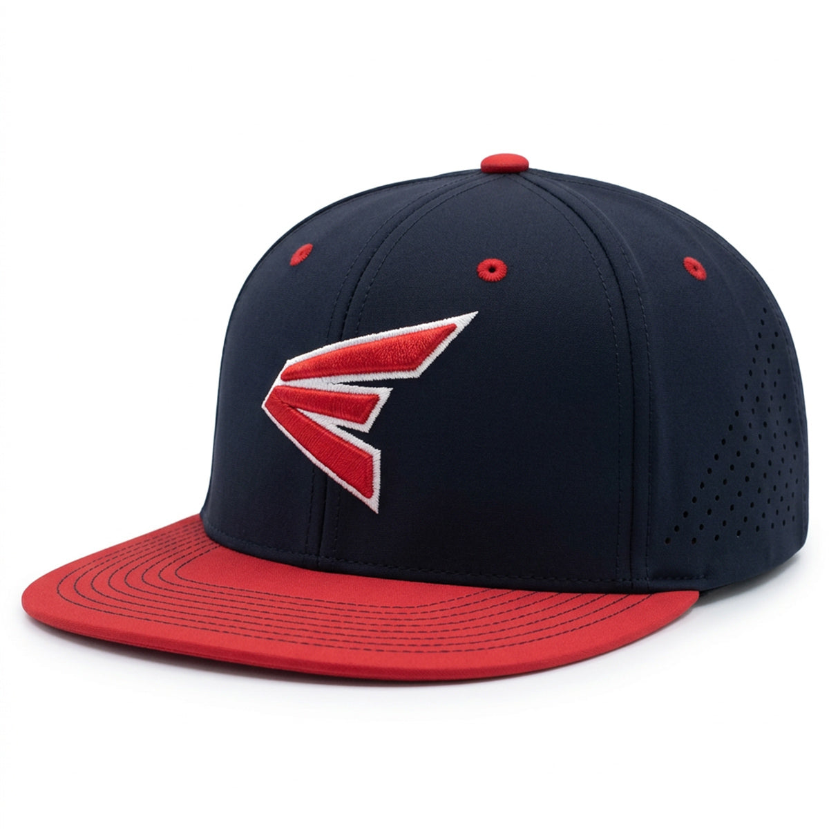 Easton ES471 Perforated Pacflex Cap Black/Red Large/X-Large