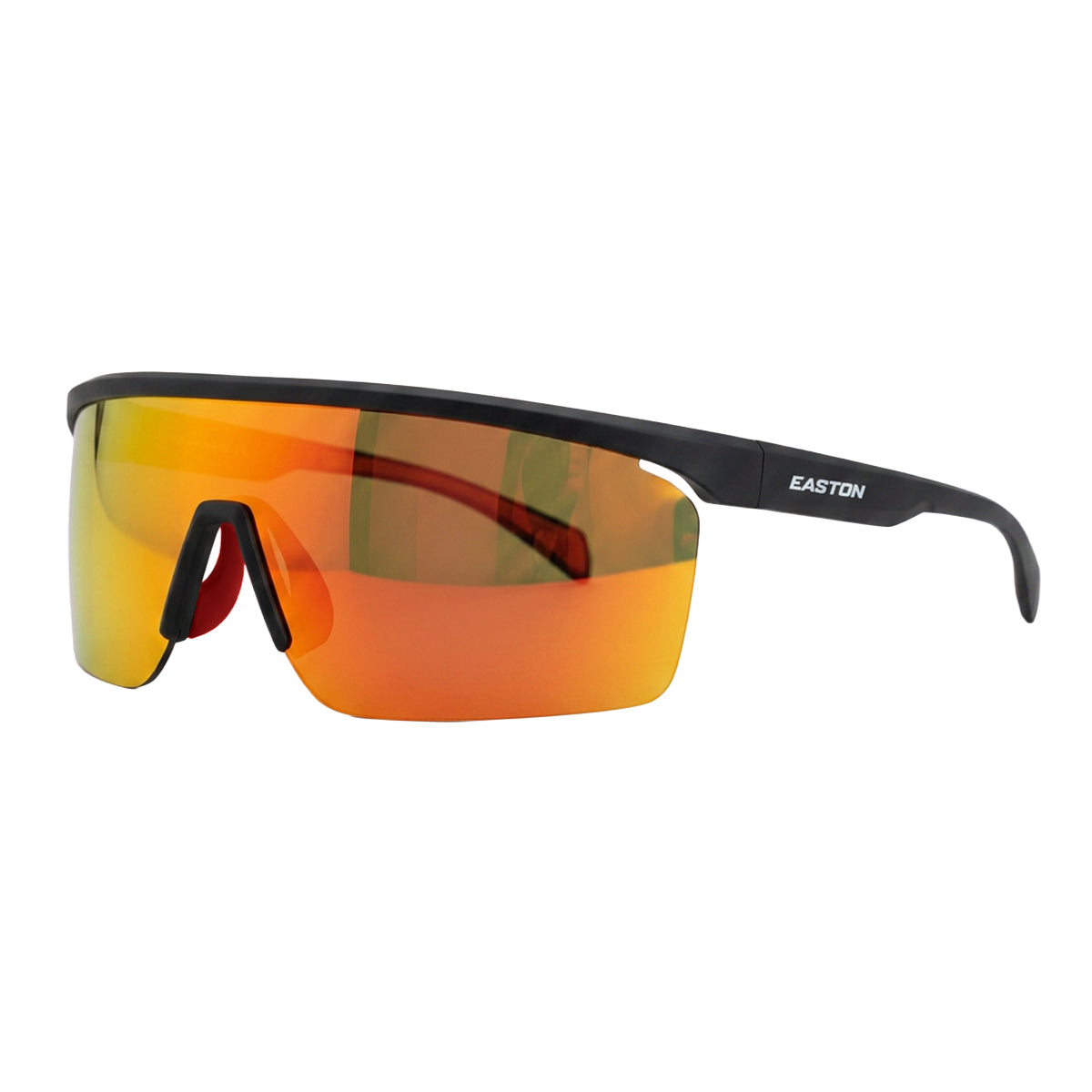 Easton Adult Black/Orange Shield Sunglasses