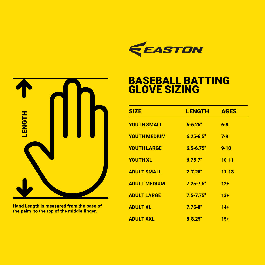 Easton Pro Collection Adult Batting Gloves