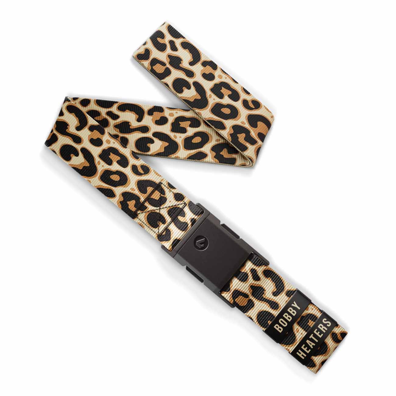 Bobby Heaters Edge Cheetah Standard Belt Tan