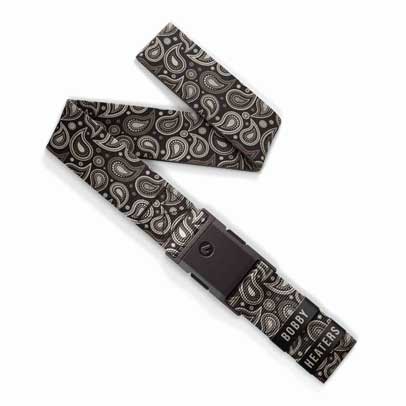 Bobby Heaters Edge Paisley Standard Belt Black