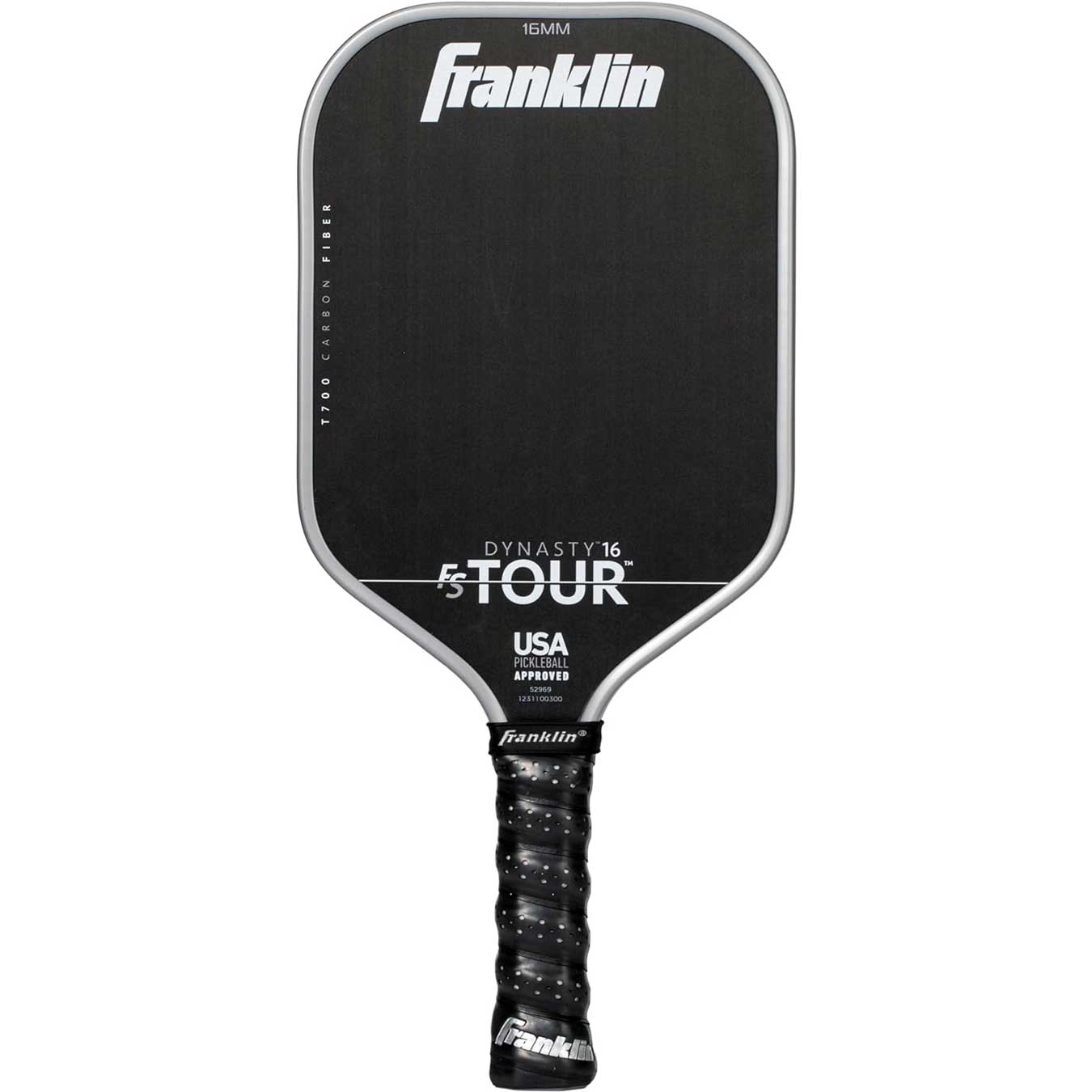 Franklin FS Tour Tempo Pickleball Paddle -16mm-Grey