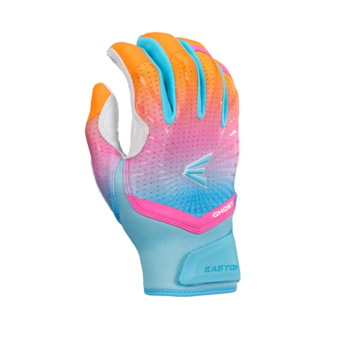 Easton Ghost Ethos Womens Fastpitch Batting Gloves Sherbet X-Large