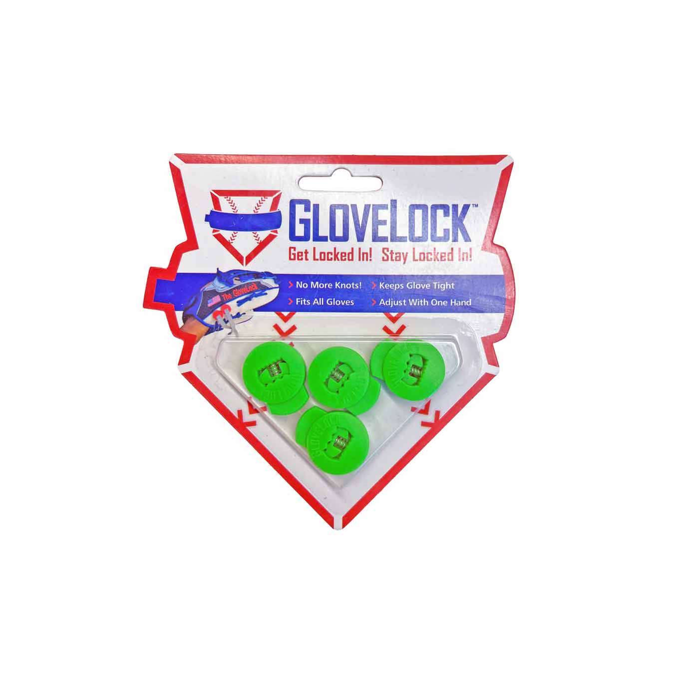All-Star Glovelocks 4-Pack Lace Clips – Home Run Sports