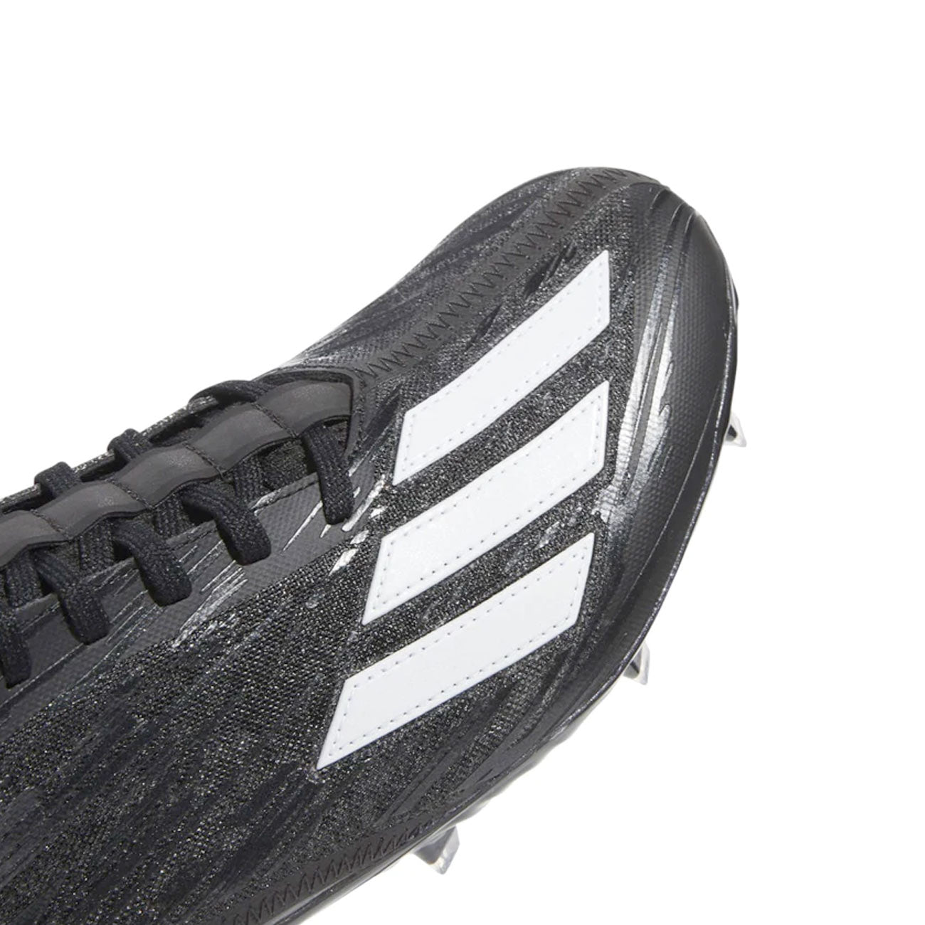 Adidas adizero Black/White/Black Football Cleats