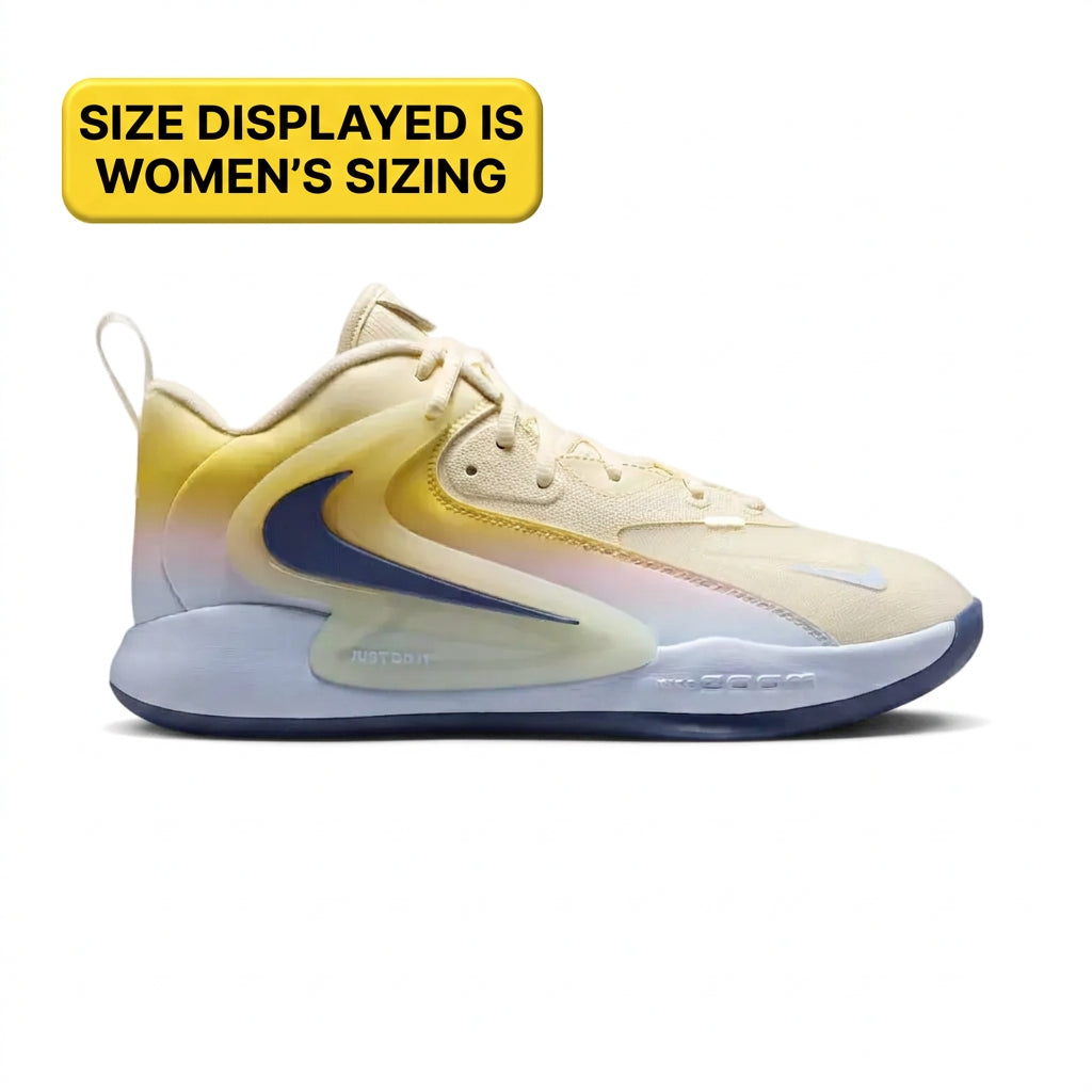 Nike Zoom Hyperset 2 SE Volleyball Shoes Coconut Milk/Diffused Blue-Hydrogen Blue
