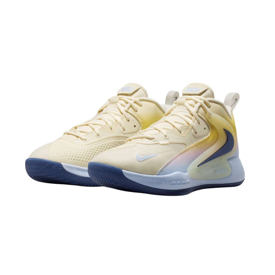 Nike Zoom Hyperset 2 SE Volleyball Shoes Coconut Milk/Diffused Blue-Hydrogen Blue