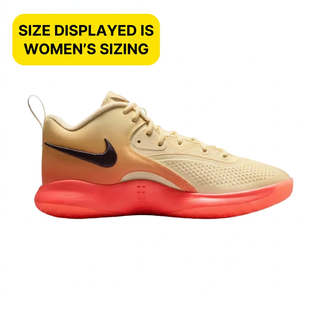 Nike Zoom Hyperset 2 SE Volleyball Shoes Coconut Milk/Cave Purple-Hot Lava