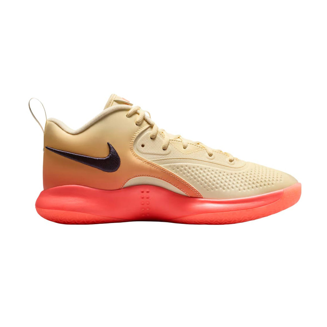 Nike Zoom Hyperset 2 SE Volleyball Shoes Coconut Milk/Cave Purple-Hot Lava